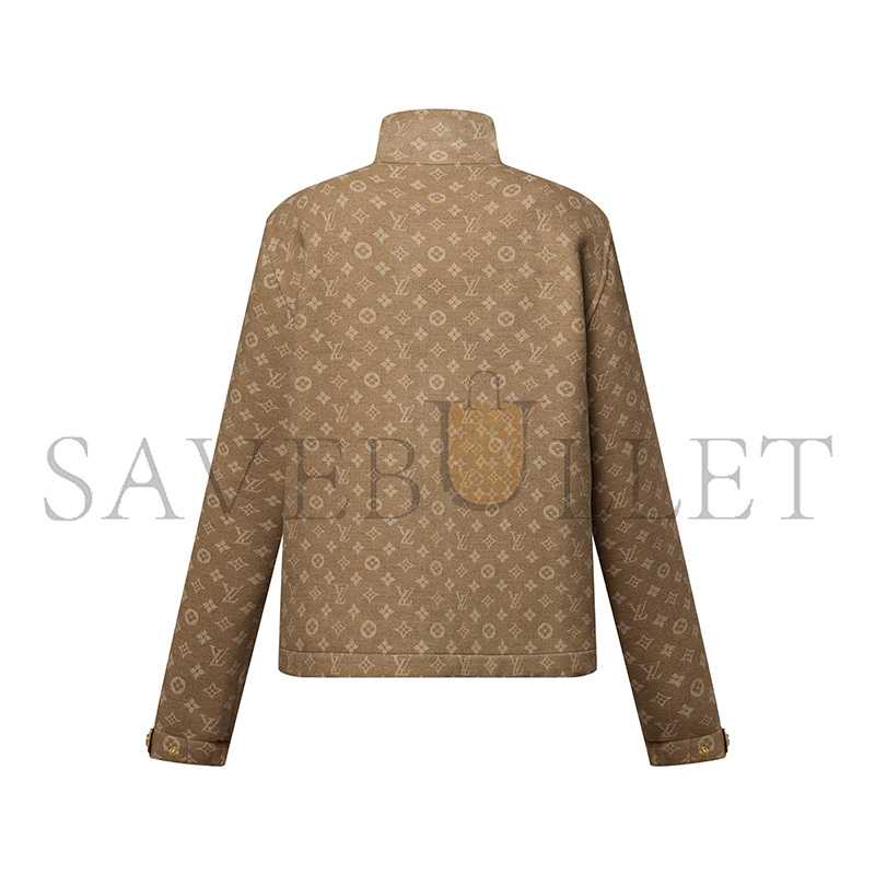 l0vis vvtt0n double Fa*e monogram jacket 1ahxxe